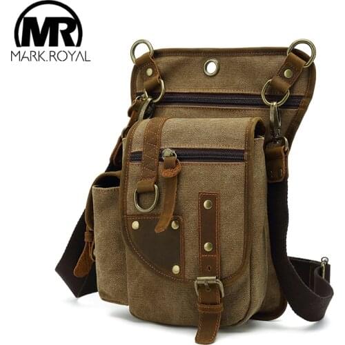 MARKROYAL Drop Leg Bag Outdoor Waist Pack for Men Women Messenger Bags Travel Sports Bike Riding Camping Thigh Waist Fanny Pouch