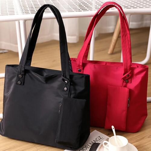 Outdoor Large Capacity Long Shoulder Handbag Shopping Tote Bag Beach Top-handle Bags Women Designer Nylon Handbags