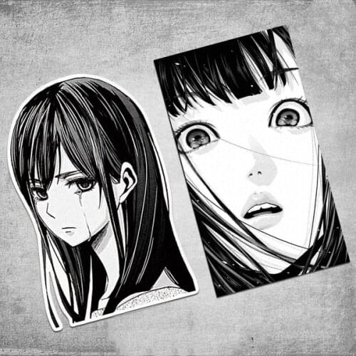 Waterproof Car Stickers Decorate Fashion Computer Case Auto Fuel Tank Decals for Anime Cartoon Girl Comics