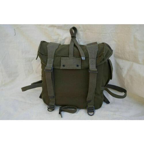 WWII WW2 Us Army Korean War M-1945 Field Cargo Bag Subpackage Upper Pack Backpack WORLD WAR II SOLDIER MILITARY WAR EQUIPMENT