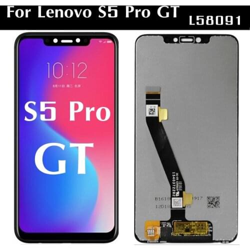 6.20" LCD For Lenovo S5 Pro GT L58091 Touch screen LCD display Digitizer Assembly Replacement