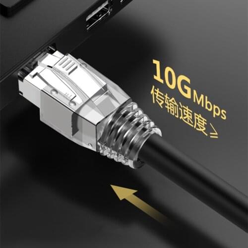 10GB Cat7 RJ45 Connector Cat7 Cable Connector Cat6a Cat7 RJ45 plug shielded FTP 8P8C Network Crimp Connectors