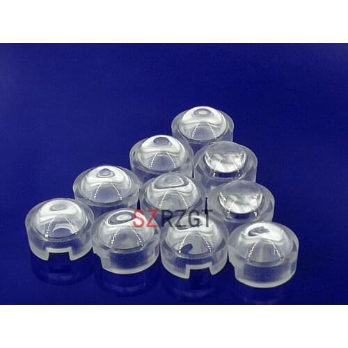 10pcs 13mm mini IR Lens 30 45 60 90Degree For 1W 3W 5W High Power LED Diode Convex Reflector Collimator