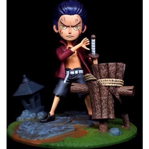 Animation Garage Kid ONE PIECE Collection Toys: Action Figure PVC Dolls GK Statue Young Hawkeye Dracule Mihawk Model Decoration