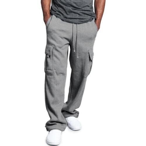 2020 Fashion Mens Loose Trousers Tracksuit Skinny Jogging Joggers Sweat Rope Tie Pants Men Casual Slim Fit Exercise Pants 4XL