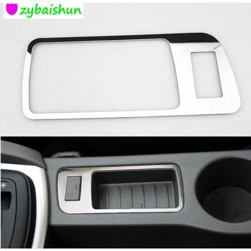 Car USB Panel Decorative Cover Trim Fit For Ford Focus 2 MK2 2005 2006 2007 2008 2009 2010 2011 2012 2013 2014 Car Styling