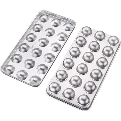 Ice Ball Making 304 Stainless Steel Ice Tray Mold Ice Jelly Mould with Fruit Muddler Crushed Ice Barware Bar Tool Ice Cream Tool