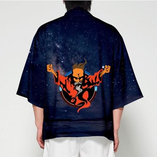 2021 Thunderdome 3D Print Kimono Haori Yukata Women/Men Fashion Summer Casual Short Sleeve Streetwear Tops