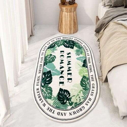 Carpets For Living Room Water-absorbent Non-slip European Large Rugs Bathroom Bedroom Decor Lamb Wool Home Mat For Children