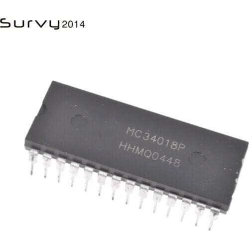 MC34018P MC34018 DIP28 Voice Switched speakerphone circuit Chassis diy electronics