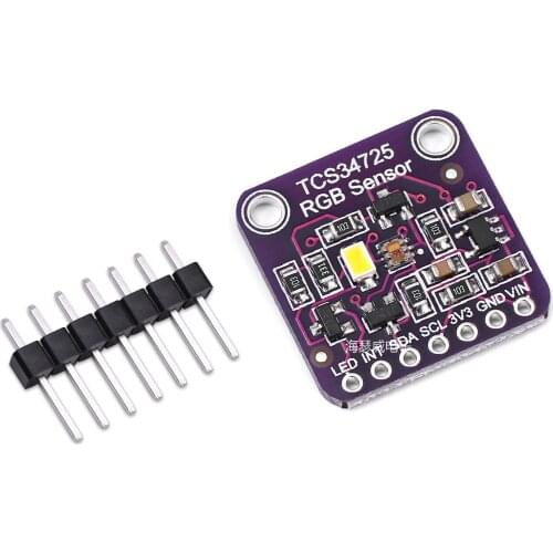 1PCS 34725 TCS34725 Color Sensor RGB color sensor development board module
