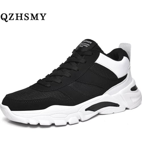 2021 Men Trendy Shoes Breathable Mesh Black Sneakers Winter Plus Velvet Warm Cotton Shoes Outdoor Casual Man Shoes Four Seasons