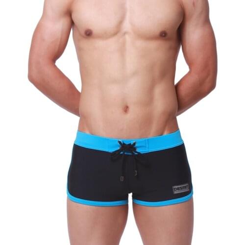 Mens Swimwear High Quality Sexy Mens Swimsuits Swim Trunks Boxer Beach Shorts Sunga Swim Suits Maillot De Bain Zwembroek Heren