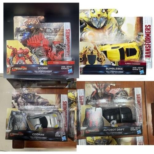 Genuine Transformable Cars Robot Toy Optimus Prime Megatron Bumblebee Fast Deformation Autobots Assembly Model Toys Boys Gift