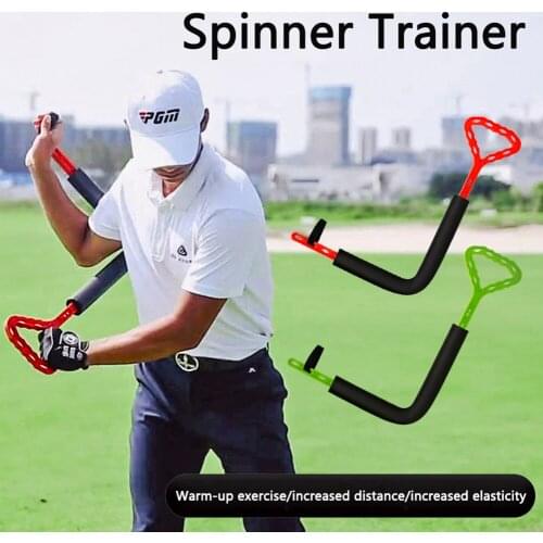 Golf Spinner Swing Trainer Aids Durable Plane Motion Correct Synthetic Corrector Golf Swing Trainer Practice Corrector Tool