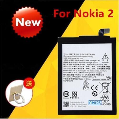 Top Brand 100% New 4000mAh Battery for Nokia 2 HE338 in stock