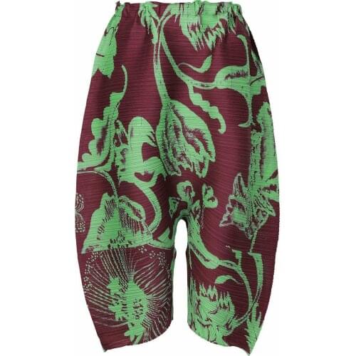 天裴褶皱 Women's Trousers Harem Pants