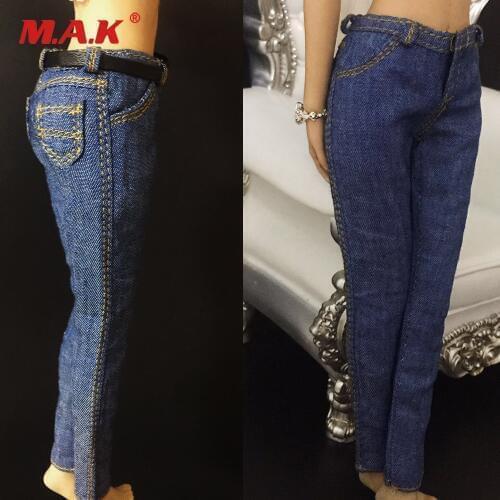 1/6 Scale Female Soldier Combat Pants M-002A Black Working Trousers for 12 inches DIY Woman Action Figure