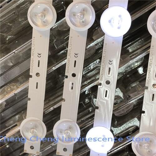 40piece/lot 395mm LED Backlight Lamp strip 5leds for Sony 40 inch TV KLV-40R470A SVG400A81 REV3 121114 S400H1LCD-1 100%NEW