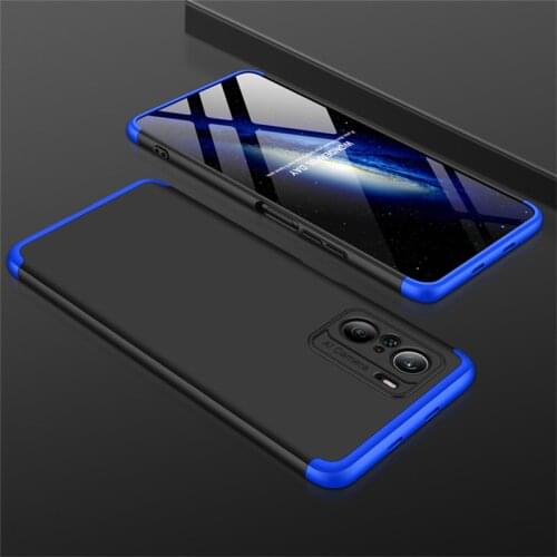 3 IN 1 Case For Poco F3 Case 360 Full Protection Case Shockprrof Matte Phone Cover for Xiaomi Pocophone Poko POCO F3 F 3 PocoF3