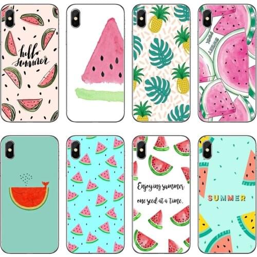 Summer Cartoon Watermelon Mobile Phone Case For Samsung Galaxy J7 J5 Prime pro J3 A7 A5 A3 2018 2017 2016 2015