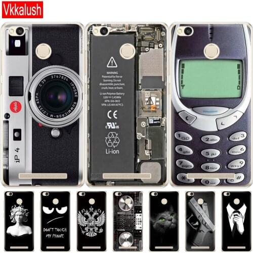 Case For Xiaomi Redmi 3s Redmi 3 Case Silicon Phone Cover For Xiaomi Redmi 3 Case Redmi 3S Case 5.0" Cover Full 360 Protective