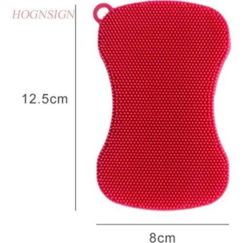 Baby Shampoo Brush Artifact Silicone Soft Descaling Massage Bath Rub Child Shower Bathing Tool Children Home Care Cleansing