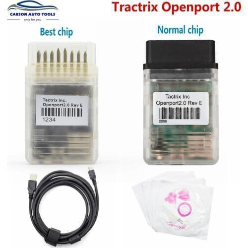 Best Tactrix Openport 2.0 ECU Flash OBD2 Scanner OPENPORT2.0 OBDII auto Chip Tunning Tactrix For OBD CAN ISO K-Line Protocols