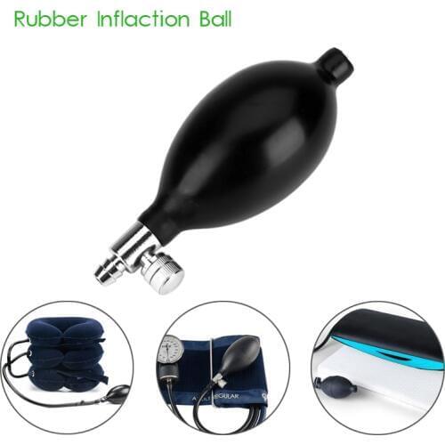 Medical Sphygmomanometer Ball for Blood Pressure Cuff Cervical Tractor Accessories Latex Air Inflation Balloon Bulb Pump