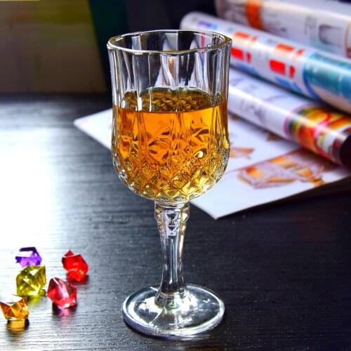 Set of 2 high quality crystal party whiskey wine glass home party beer drinking glass cups 200901-26