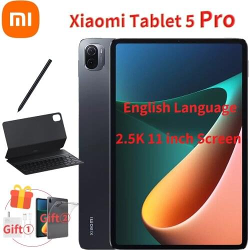 Xiaomi Mi Tablet 5 Pro Stylus Pen Keyboard Protective Shell Set 11Inch 2.5K LCD Display Mi Pad PC 6G+128G/8G+256G for Study Work