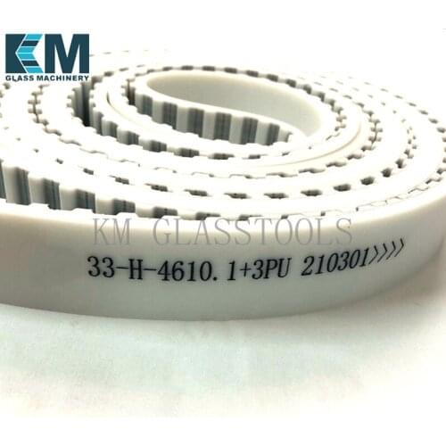 PU Timing belt 33H-4610.1+3mmPU for Suntech straight line edging machine