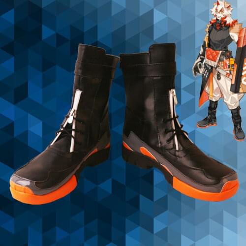 Unisex Anime Cosplay Arknights Hung Cosplay Costumes Shoes Boots Custom Made