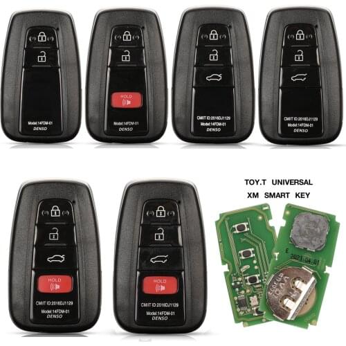 Kutery For Toyota 8A 4D For KEY TOOL Plus Max VVDI2 VVDI Mini Support Renew Xhorse VVDI XM Smart Key Universal Remote Full Key