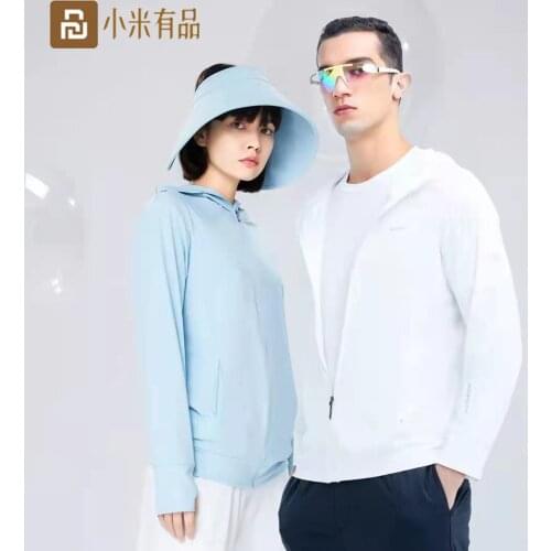 Xiaomi Youpin Supield full-band sunscreen womens long-sleeved short coat anti-UV breathable thin sunscreen moisture man coat