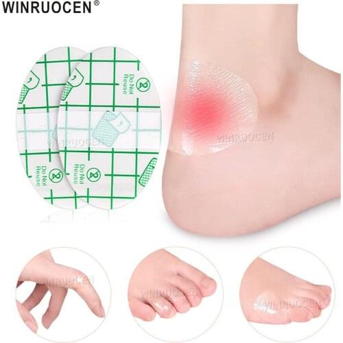 10/20Pcs Foot Care Sticker Heel Sole Pad Sticker Patch Waterproof Invisible Skin Protector Anti Blister Slip Foot Care Tool