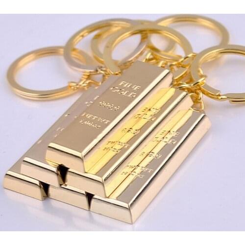 2020 metal key finder man DIY Gold key chain golden keychains keyrings women handbag charms pendant Bag Accessories