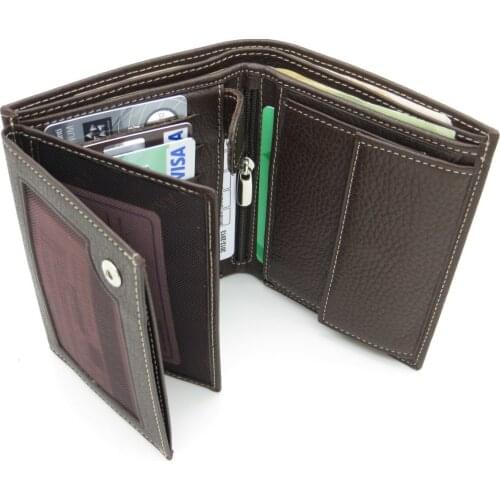 Genuine Leather Wallet | İsme Special Wallet | 10x12,5 Vertical | TM 1256-4 Gift Wallet