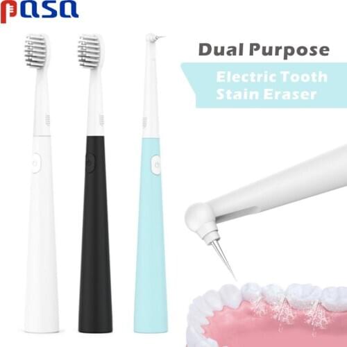 Electric Calculus Remover Teeth Whitening Cleaning Dental Tartar Scraper Tooth Polisher Stain Eraser High Frequency Vibration