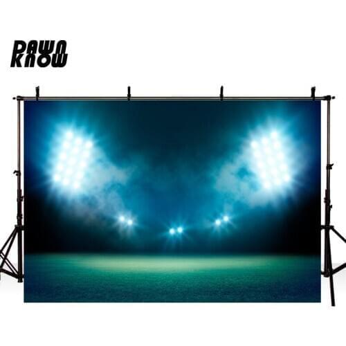 DAWNKNOW Green Lawn Photography Background Wedding Photocall Field Spotlight Photographic Backdrop Photo Studio Children lv2624