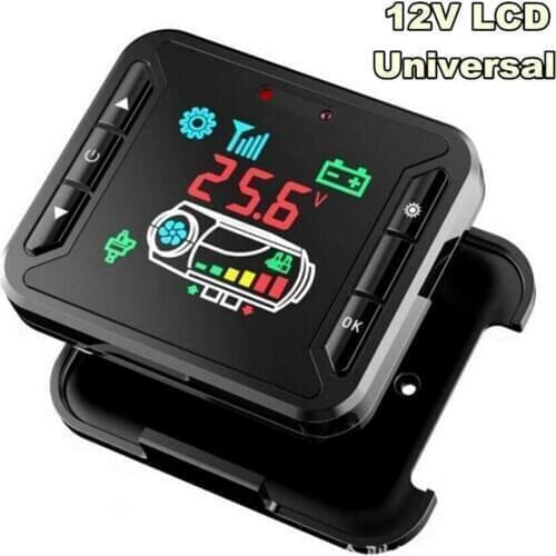 12V LCD Big/Small Monitor Air Parking Diesel Heating Heater Controller Switch Car Truck Accessories Remote