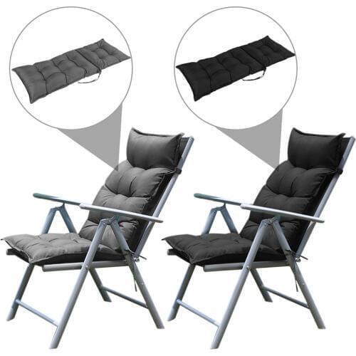 Furniture Cushion Waterproof Comfortable Seat Cushion High Resilience Sunscreen Chair Pad For Garden Terrace