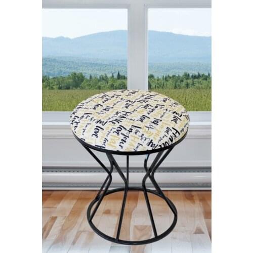 Metal Pedestal Authentic Puff coffee tables table basse furniture living room table