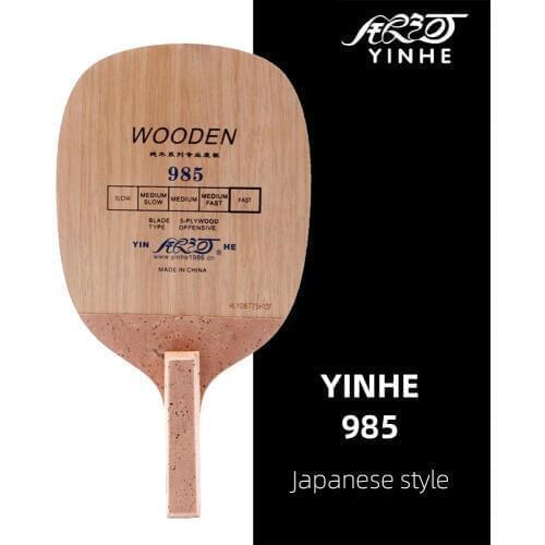 Original Yinhe Milky Way Galaxy Yinhe 985 Offensive Table Tennis Blade Japanese Penhold Pingpong Blade