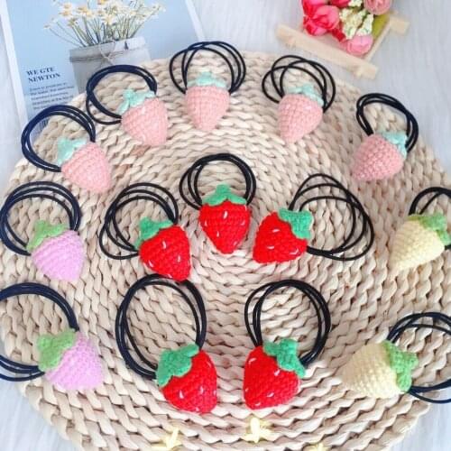 Popodion 2020 new handmade 2-piece gifts for girls hair rope hair accessories CHD20349