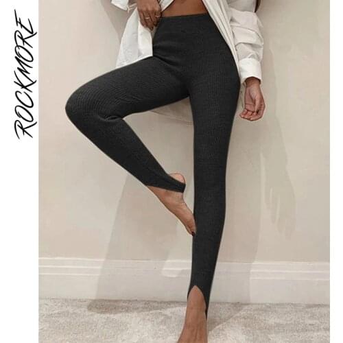 Женские трикотажные легинсы Rockmore China At AliExpress