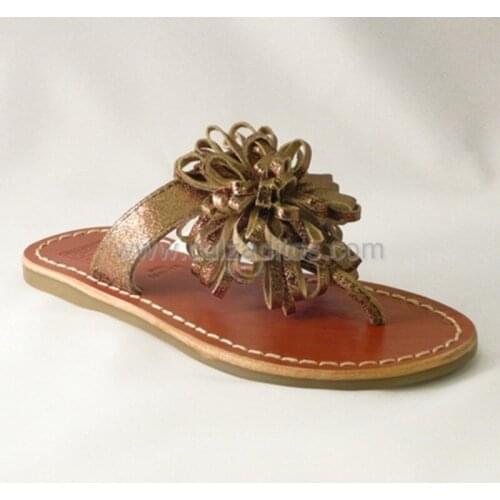 Pointed Toe Sandals fur Gioseppo bronze color
