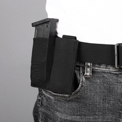 Tactical Double Pistol Magazine Pouch Handgun Mag Pouch for GLOCK, M1911, 92F, 40mm Grenades, Etc
