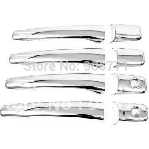 High Quality Chrome Door Handle Cover for Mitsubishi Lancer Evolution Gen 7/8/9 free shipping