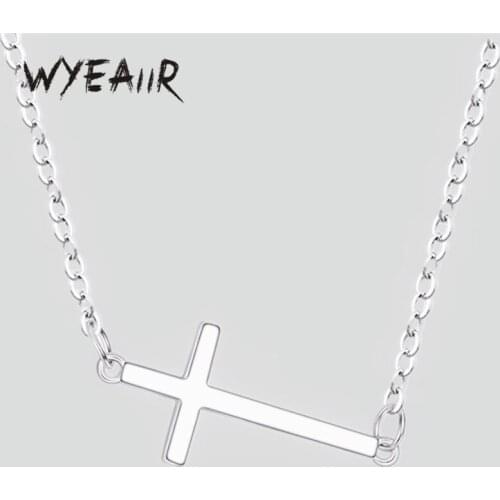 Цепочки с крестиком WYEAIIR China At AliExpress